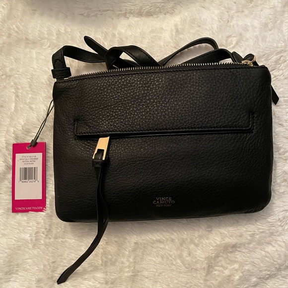 Vince Camuto Handbags - VINCE CAMUTO BLACK GROUP GALLY CROSSBODY